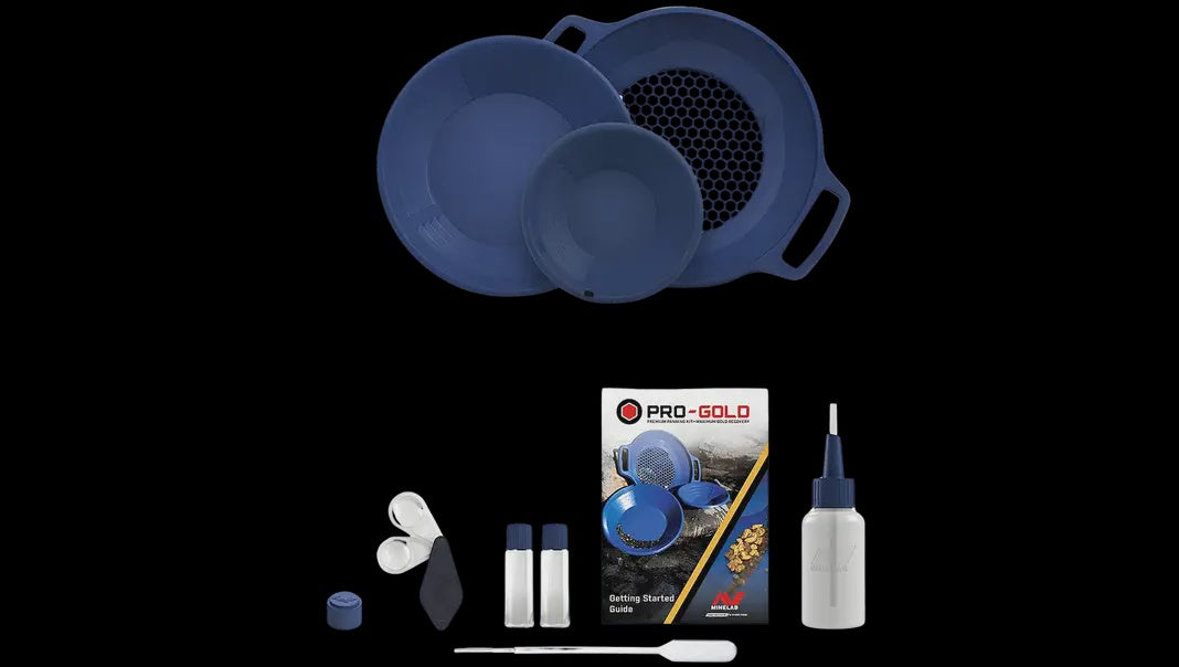 Minelab Pro-Gold Gold Pan Complete Kit
