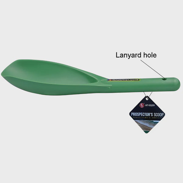 12.5" Heavy Duty Prospectors Scoop - Green