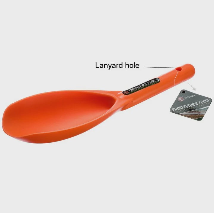 12.5" Heavy Duty Prospectors Scoop - Orange