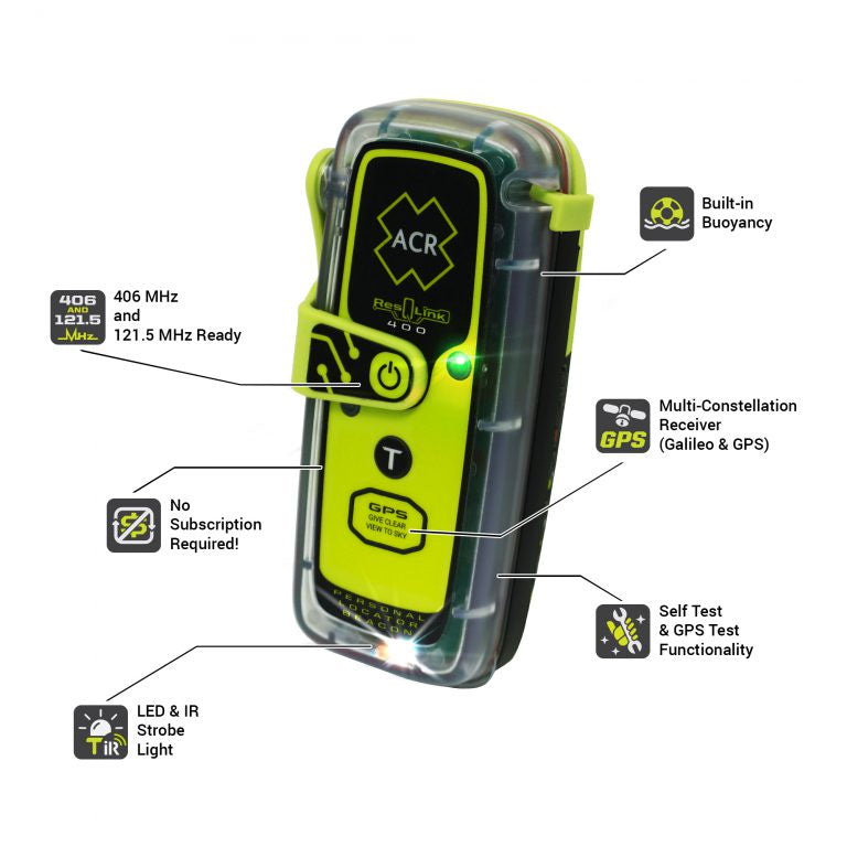ACR RescueLink 400 PLB Allsat