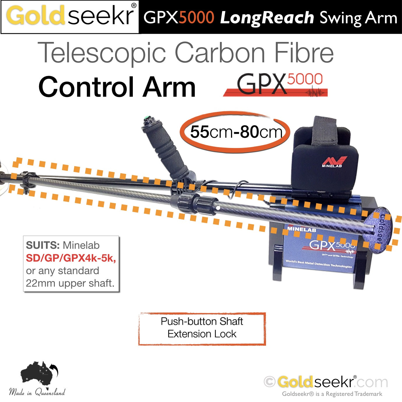 GPX5000 Swing Arm Longreach