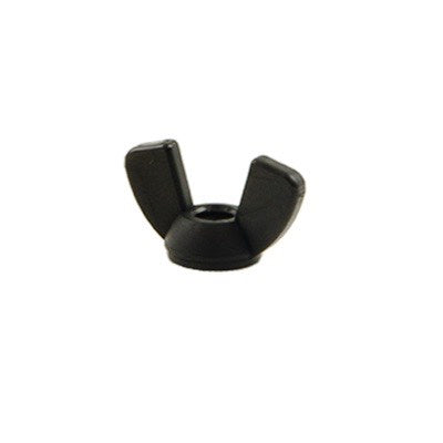 1/4-20 Unc Nylon Wing Nut - Black