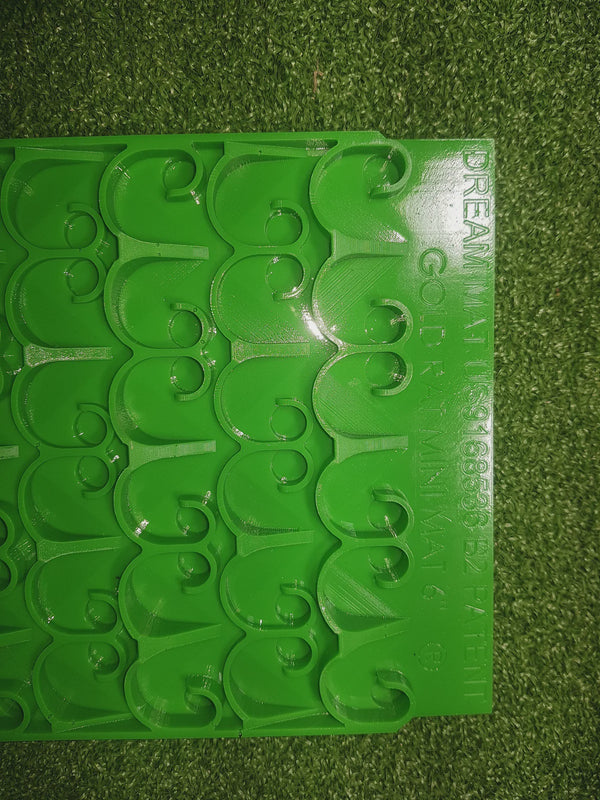 Gold Rat 6" Mini Dream Mat No Clamp - Green