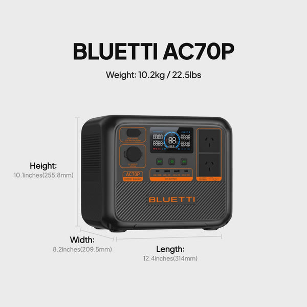 Bluetti Portable Power Station AC70P