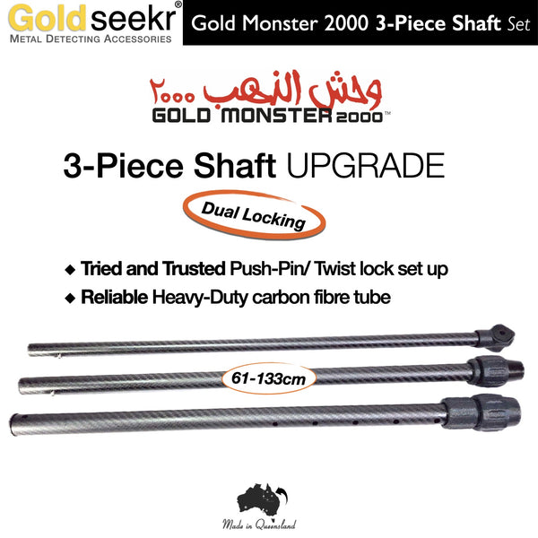Goldseekr  GOLD MONSTER 2000 3-Piece cf Shaft Upgrade