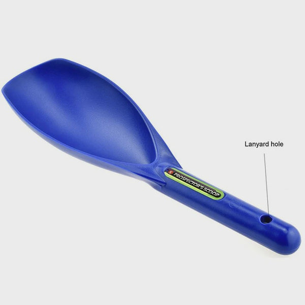 12.5" Heavy Duty Prospectors Scoop - Blue
