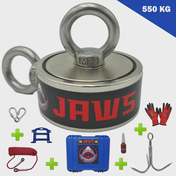 Jaws 550KG Deluxe Magnet Fishing Kit