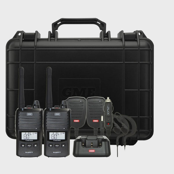GME 5W UHF Radio Twin Pack