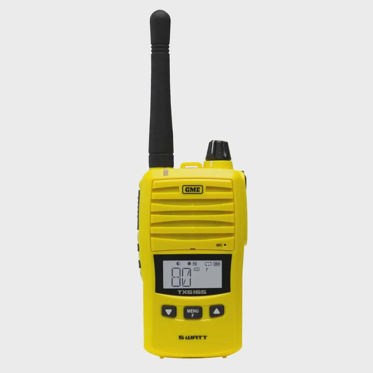 GME 5W UHF Radio Yellow