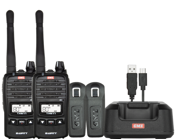 GME 2W Handheld Twin Pack