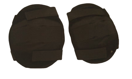 Black Soft Knee Pads
