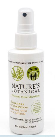 Natures Botanical Spray - Insect Repellent 125ml