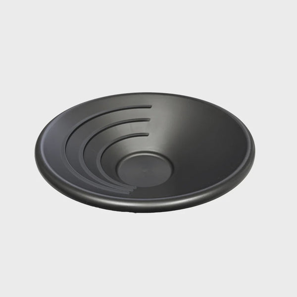 Gold Pan 10.5" with ridge - Black