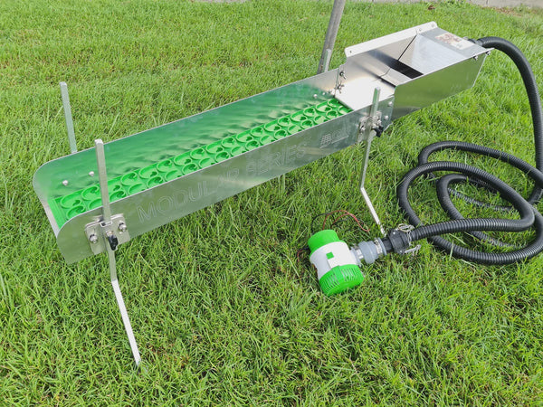 Recirculating powersluice combo 8"